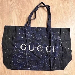 Gucci galaxy large tote bag